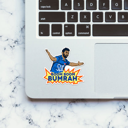 Boom Boom Bumrah Sticker