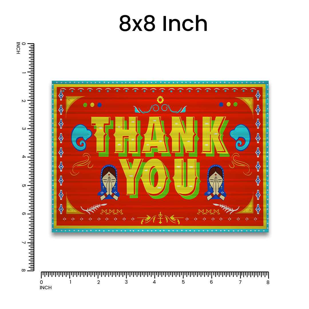 THANK YOU Bumper Sticker | STICK IT UP