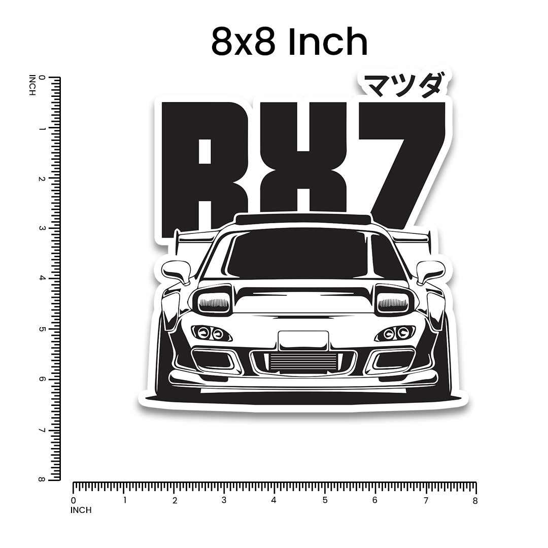 RX7 Bumper Sticker | STICK IT UP