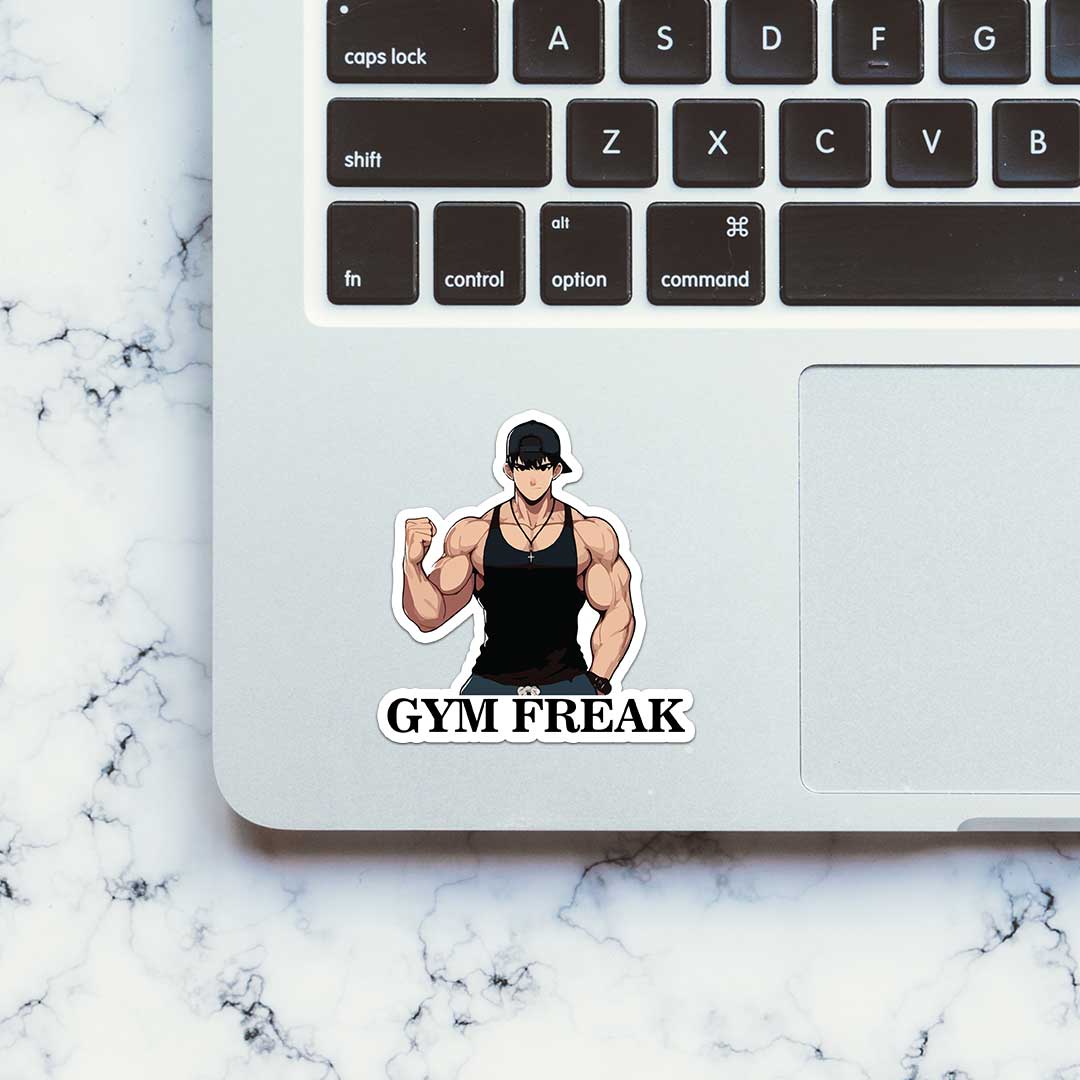 Gym Freak  Sticker