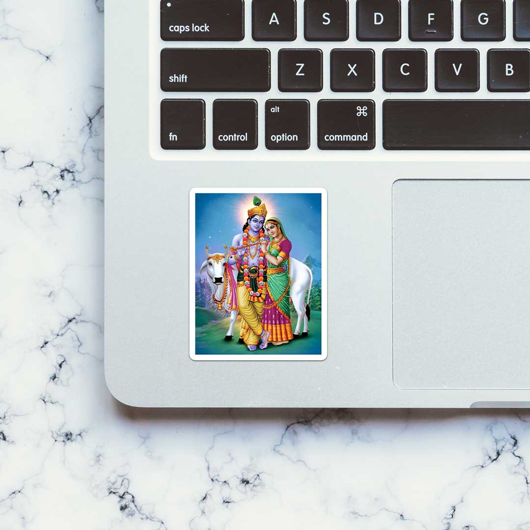 Radha Krishna  Sticker