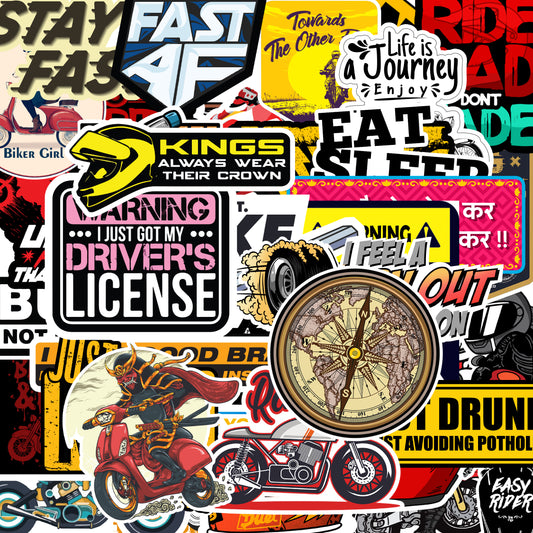 Bike Sticker Pack [50 sticker]