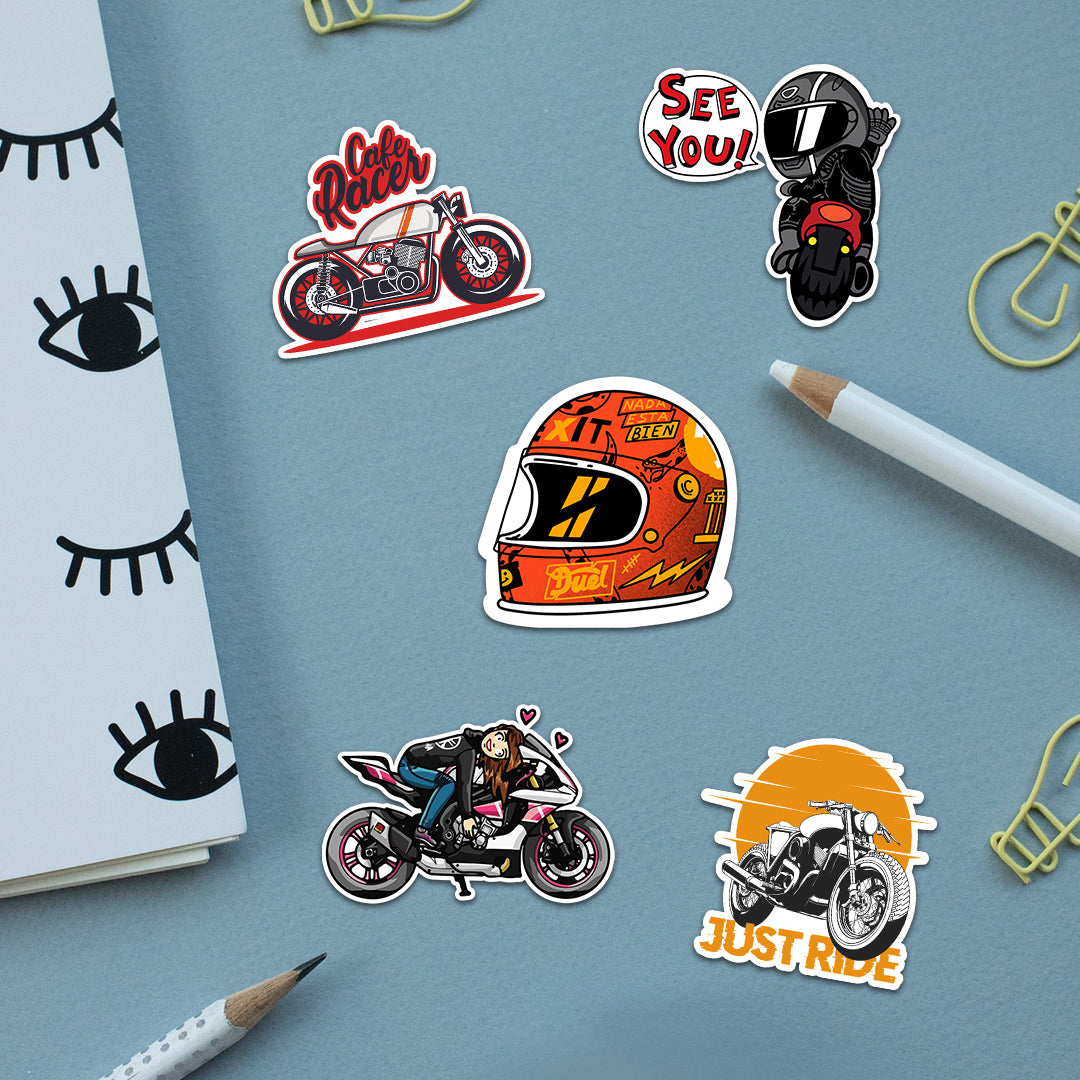 Bike Sticker Pack [50 sticker]