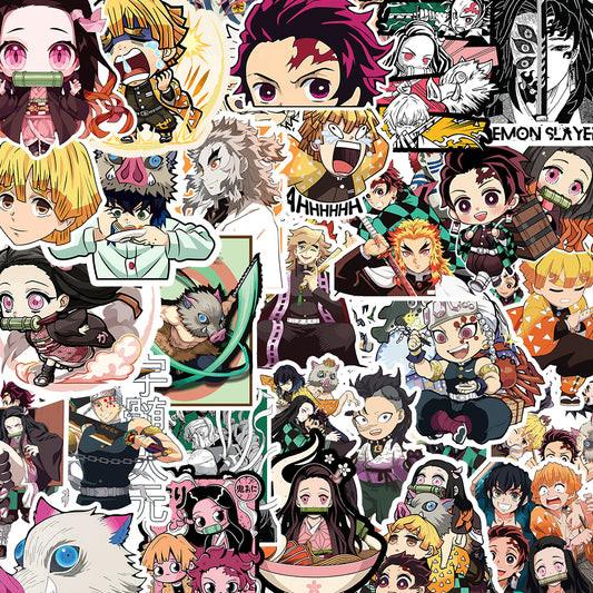 Demon Slayer Sticker Packs [50 sticker]