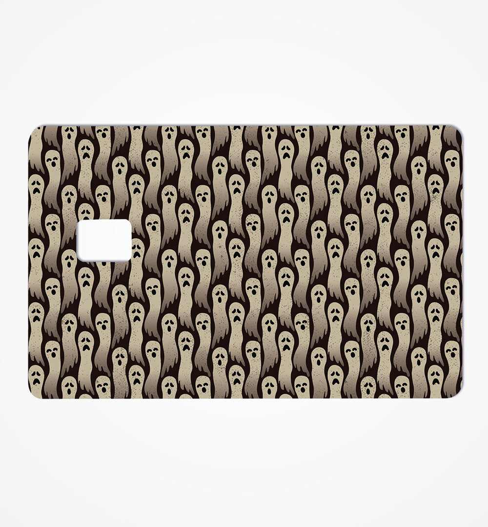 Ghost Pattern Credit Card Skin | STICK IT UP