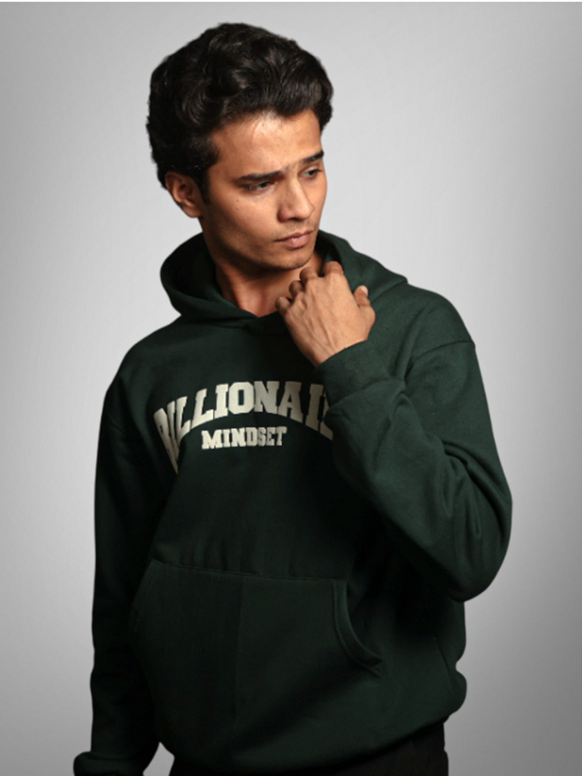 BILLIONAIRE MINDSET OVERSIZED HOODIE