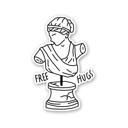 Free Hug Sticker