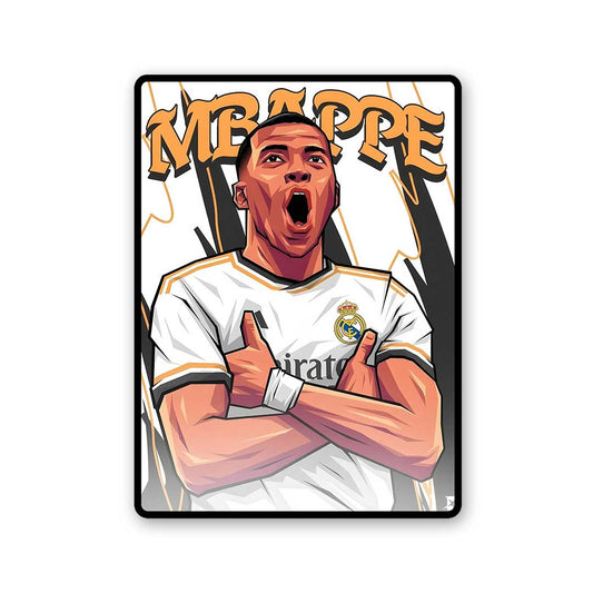 Kylian Mbappé 24 Sticker