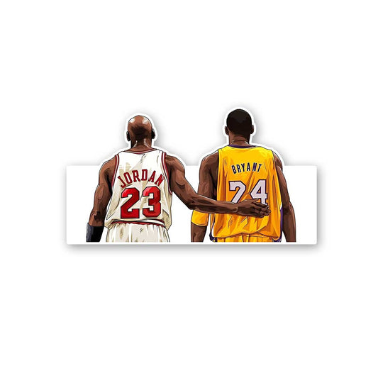 Michael Jordan & Kobe Bryant Sticker