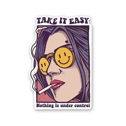 Take It Easy Sticker