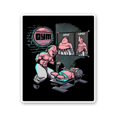 Buu Fitness Sticker