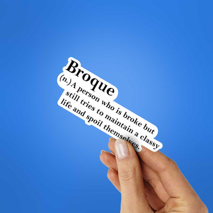 Broque Sticker