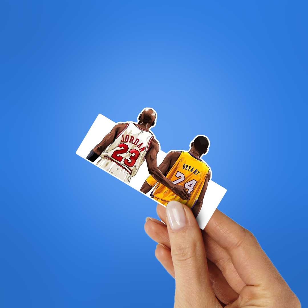 Michael Jordan & Kobe Bryant Sticker