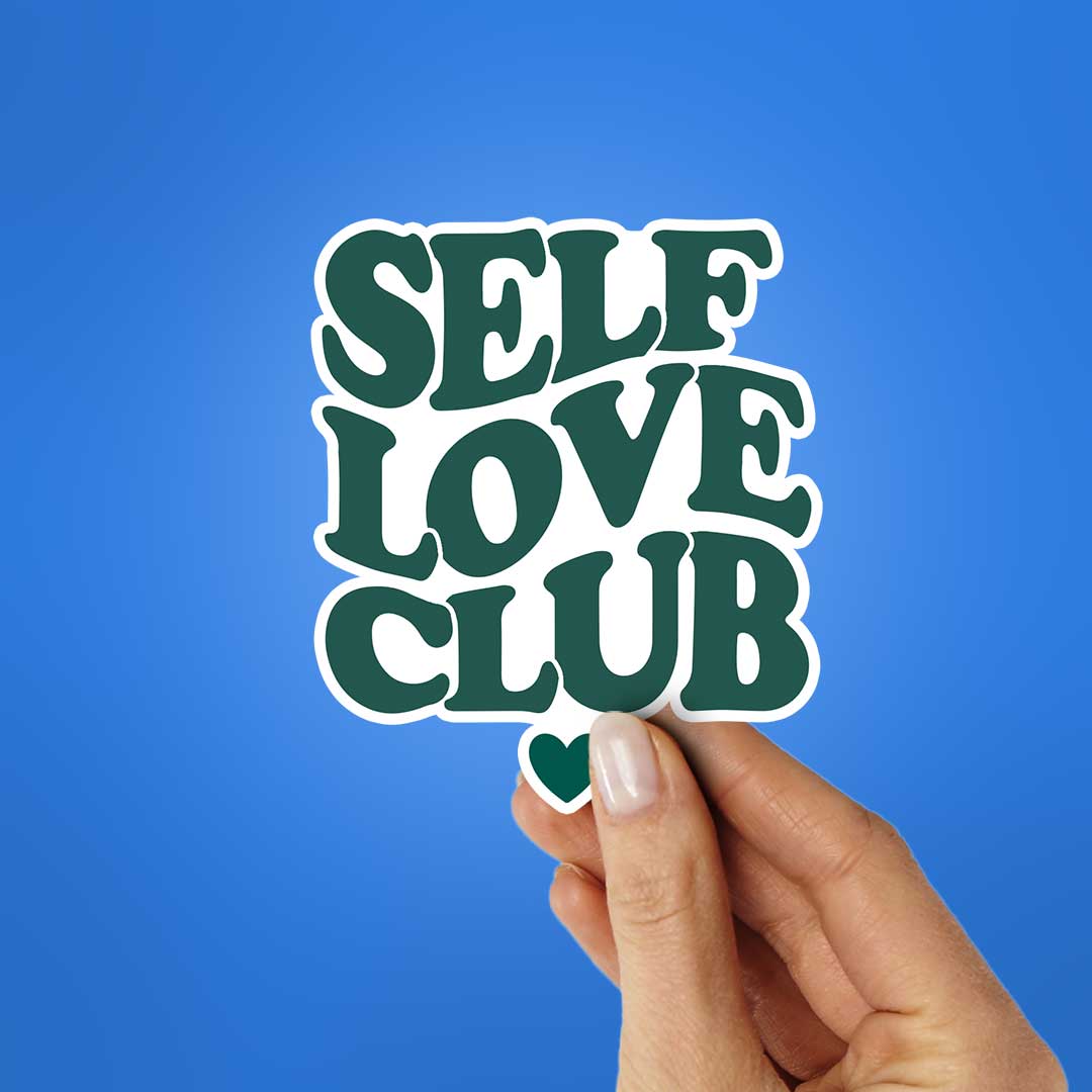 Self Love Club Sticker