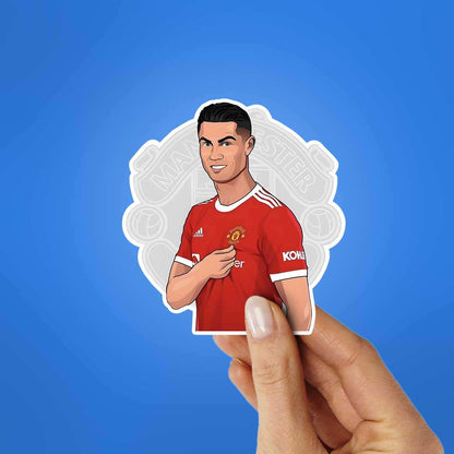 Ronaldo Manchester United Sticker