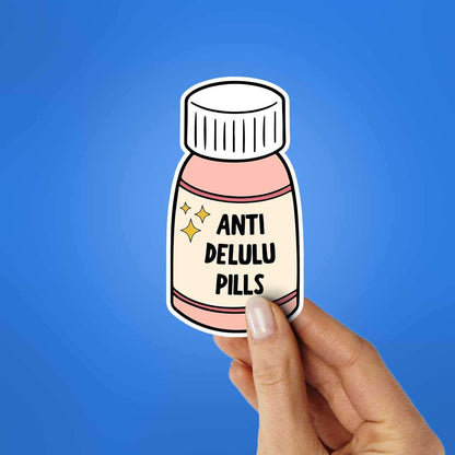 Anti Delulu Sticker