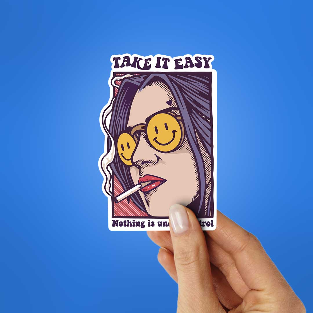 Take It Easy Sticker