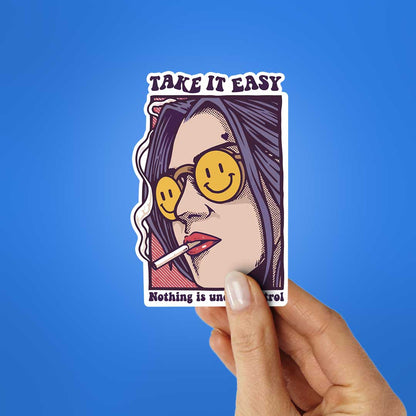 Take It Easy Sticker