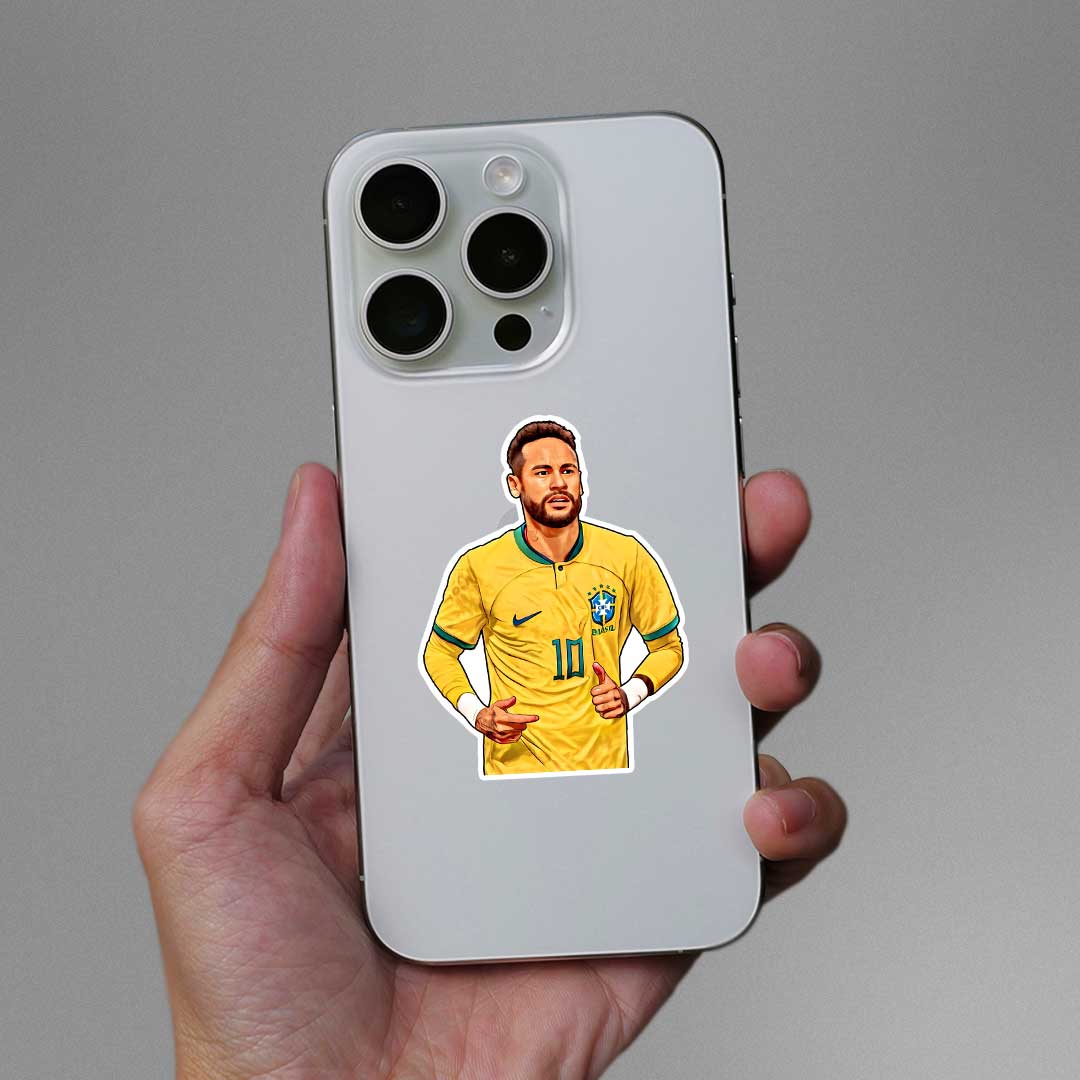 Neymar Jr Brazil 2.0 Sticker