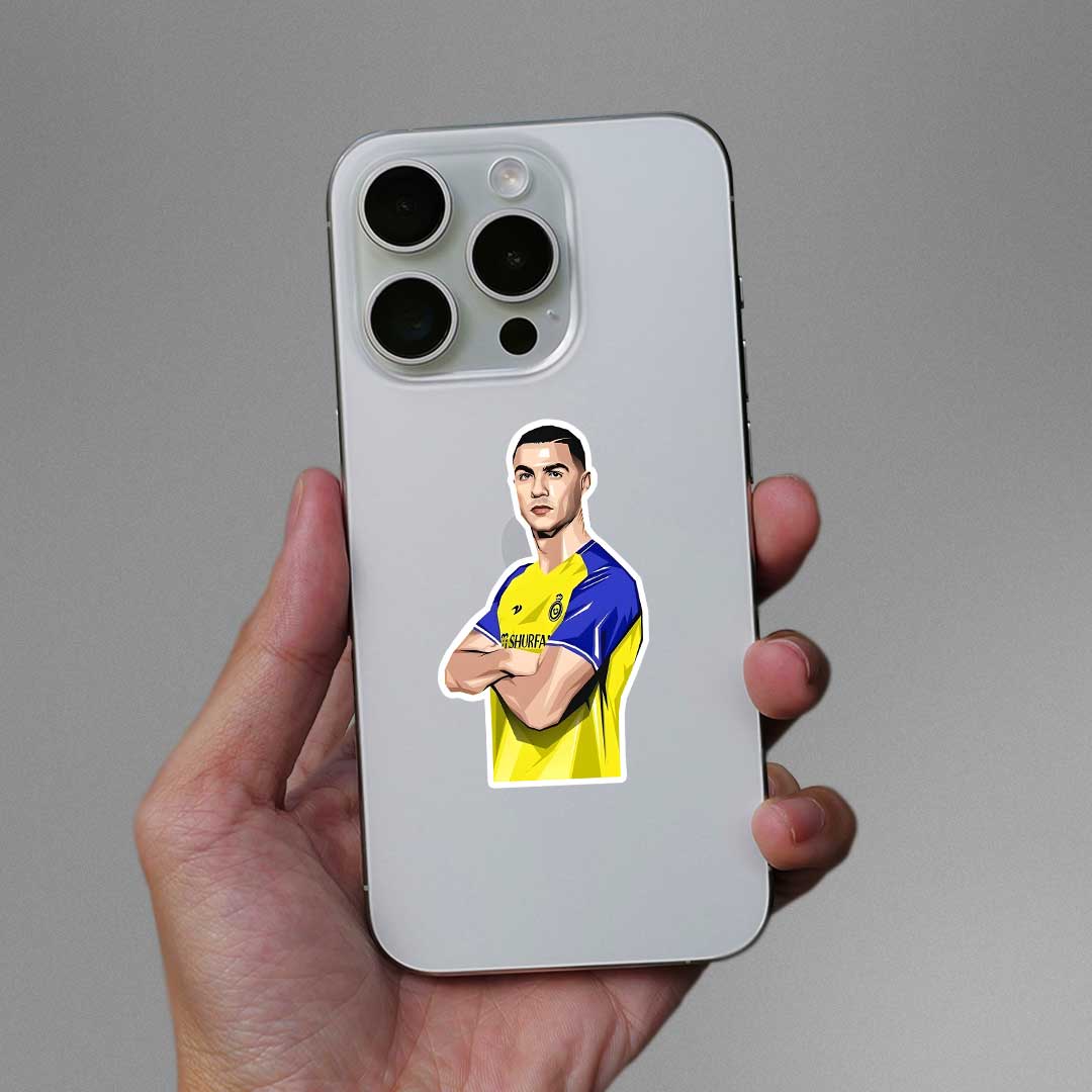 Cristiano Ronaldo Al Nassr Sticker