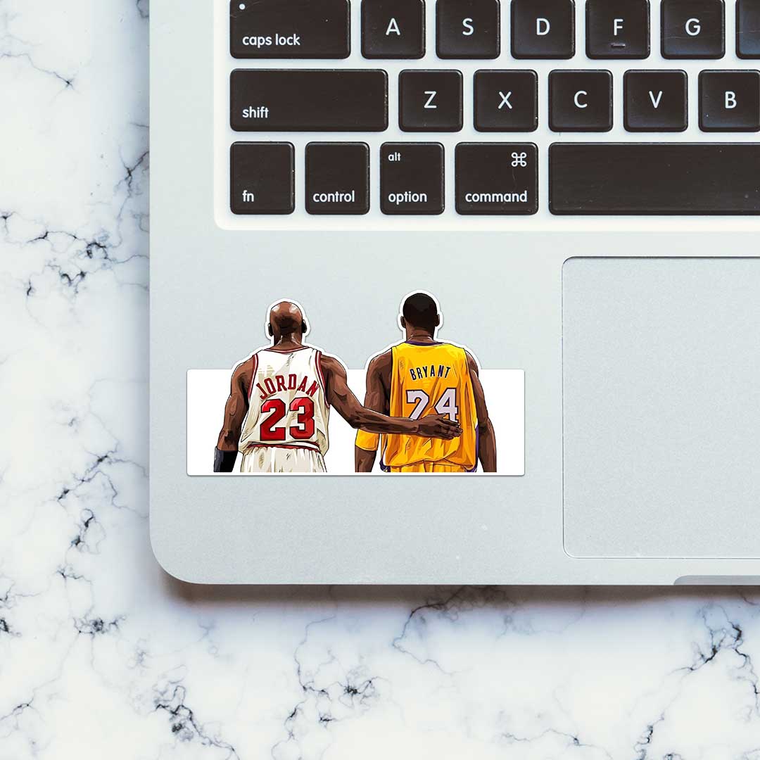 Michael Jordan & Kobe Bryant Sticker