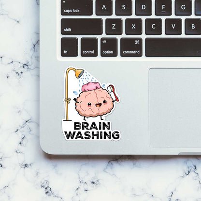 Brain Washing Sticker