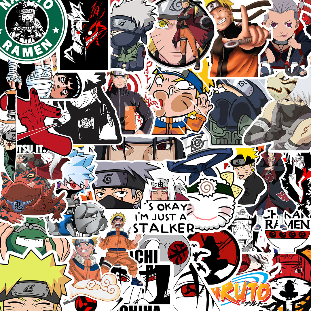 Naruto Sticker Packs [50 sticker]