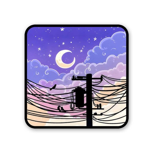 Evening Hour Sticker