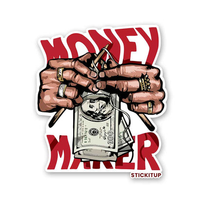 Money Maker Sticker