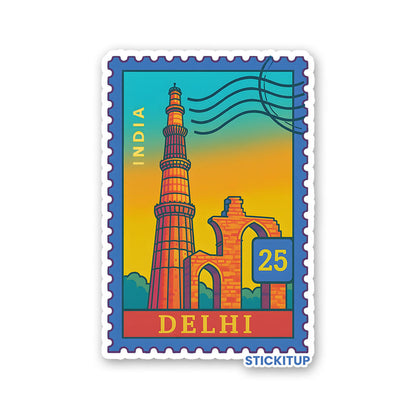 DELHI STAMP Sticker| STICK IT UP