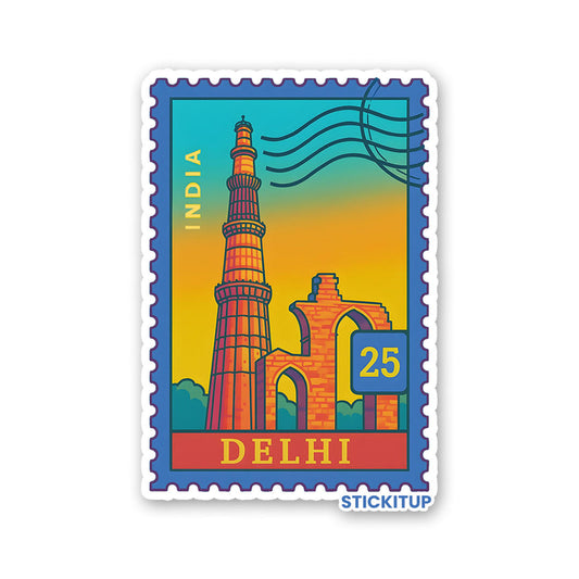 DELHI STAMP Sticker| STICK IT UP