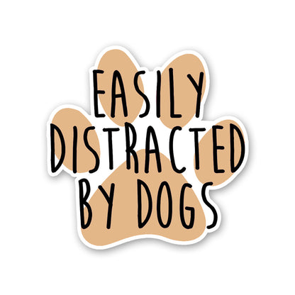 Distracted By Dog  Sticker