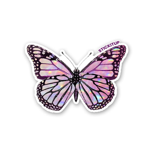 PINK BUTTERFLY Sticker| STICK IT UP