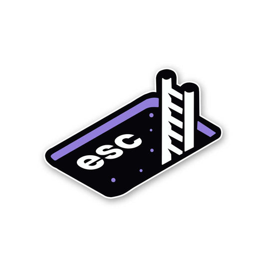 Esc Sticker