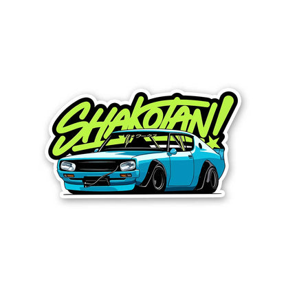 Shakotan Blue Legend Sticker