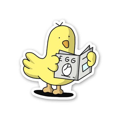 Egg News Sticker