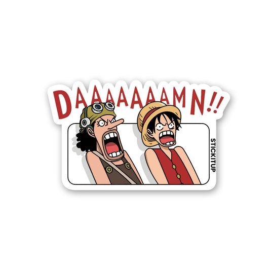 Daamn Sticker