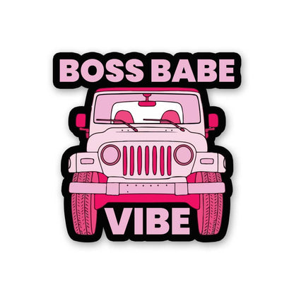 Boss Babe Vibe Sticker