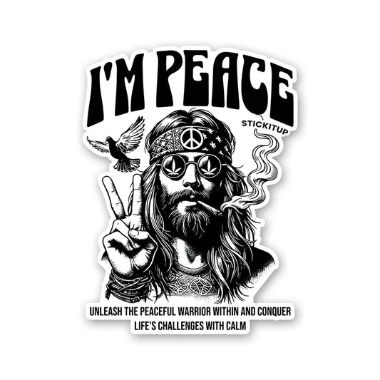 I'M Peace Sticker