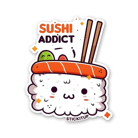 SUSHI ADDICT Sticker| STICK IT UP