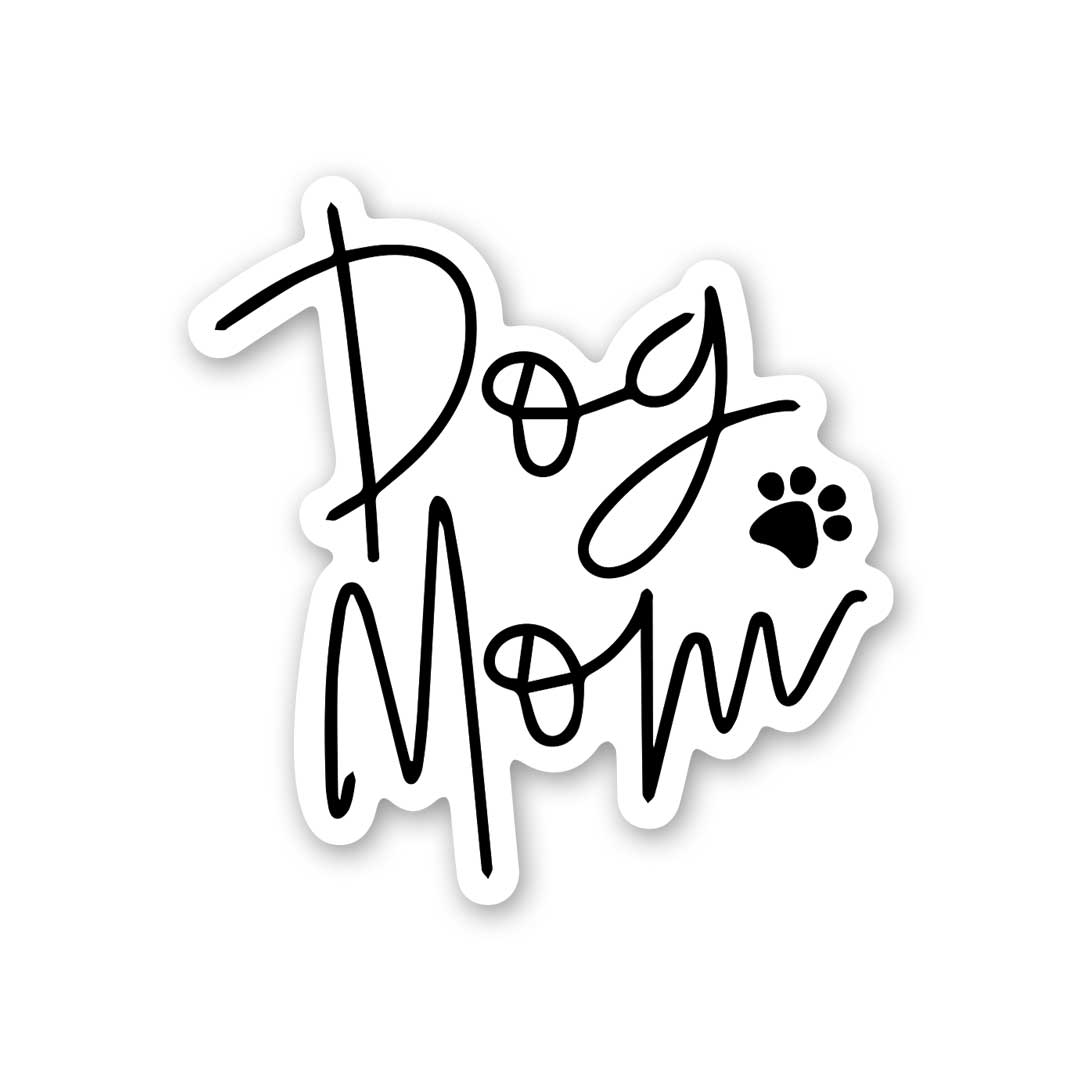 Dogs Mom Sticker