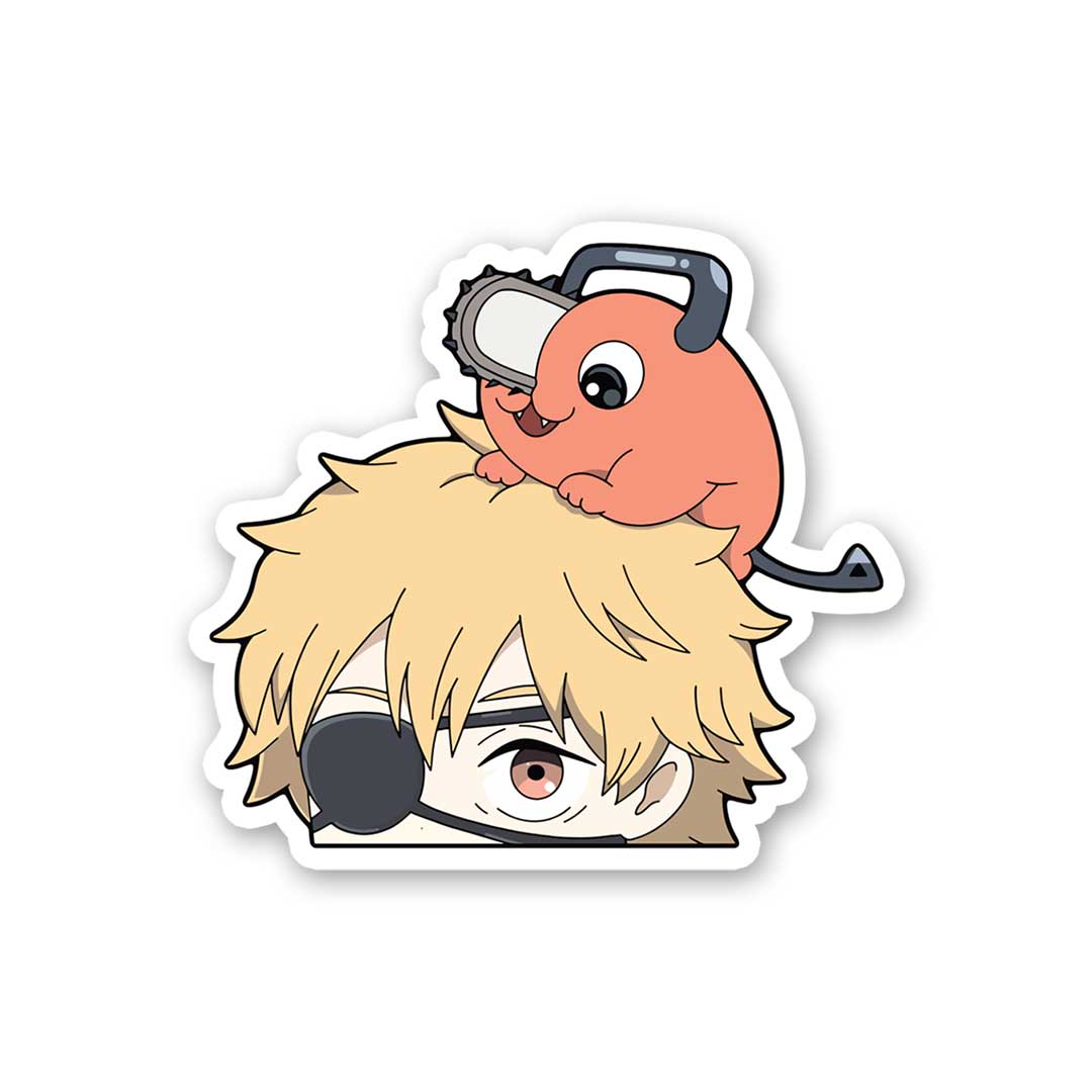 Chainsaw Man Chibi Sticker