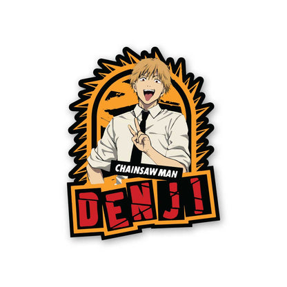 Denji chainsaw man Sticker