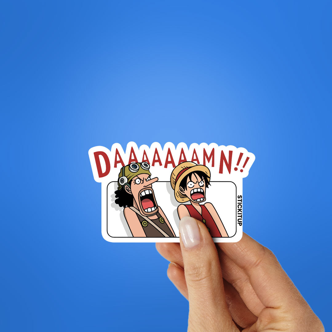 Daamn Sticker
