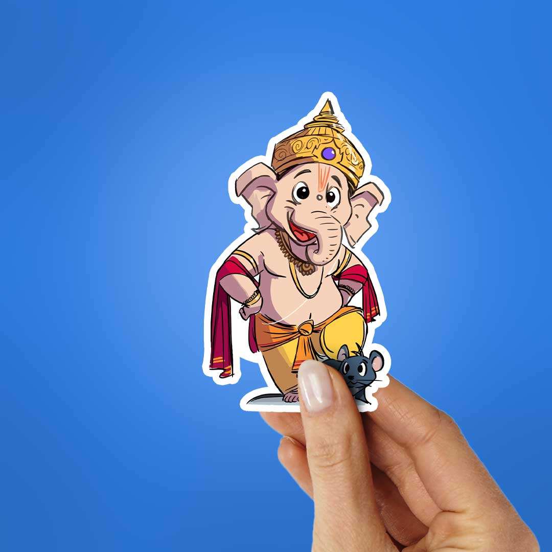 Little Ganesha Sticker