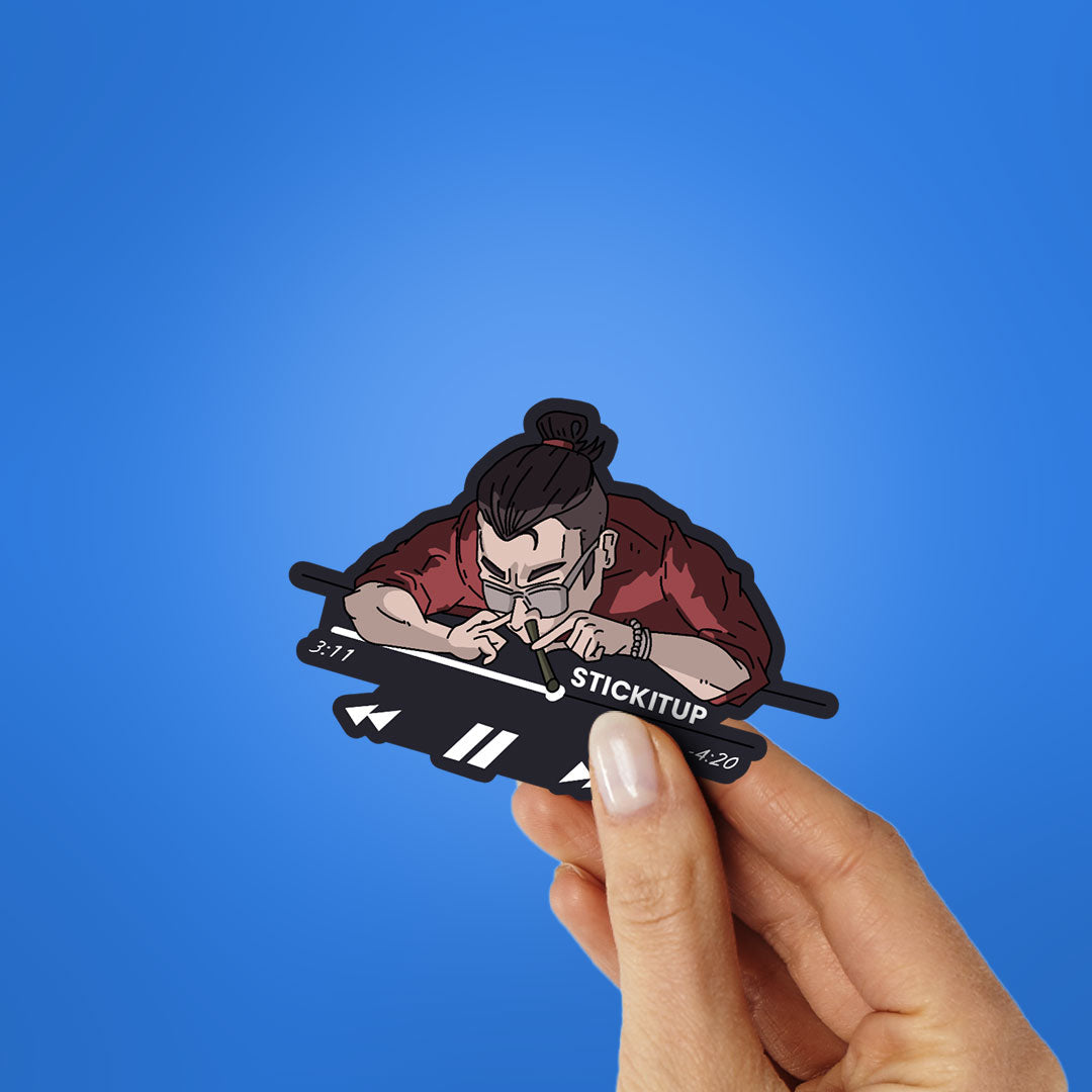 4:20 Music Sticker