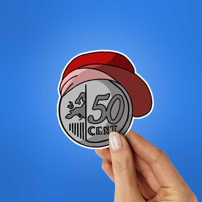 50 Cent Sticker