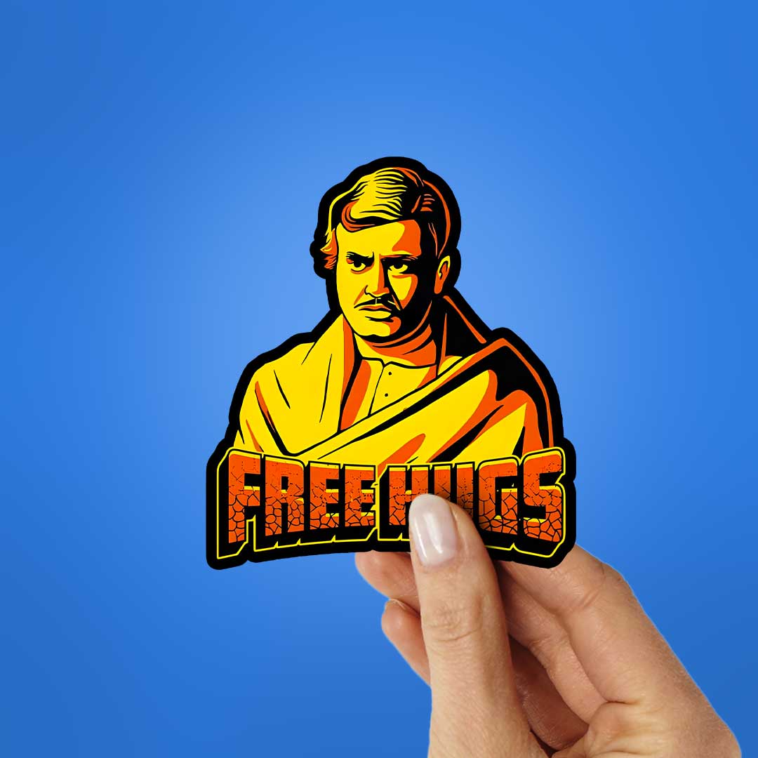 Free Hugs 0.1 Sticker