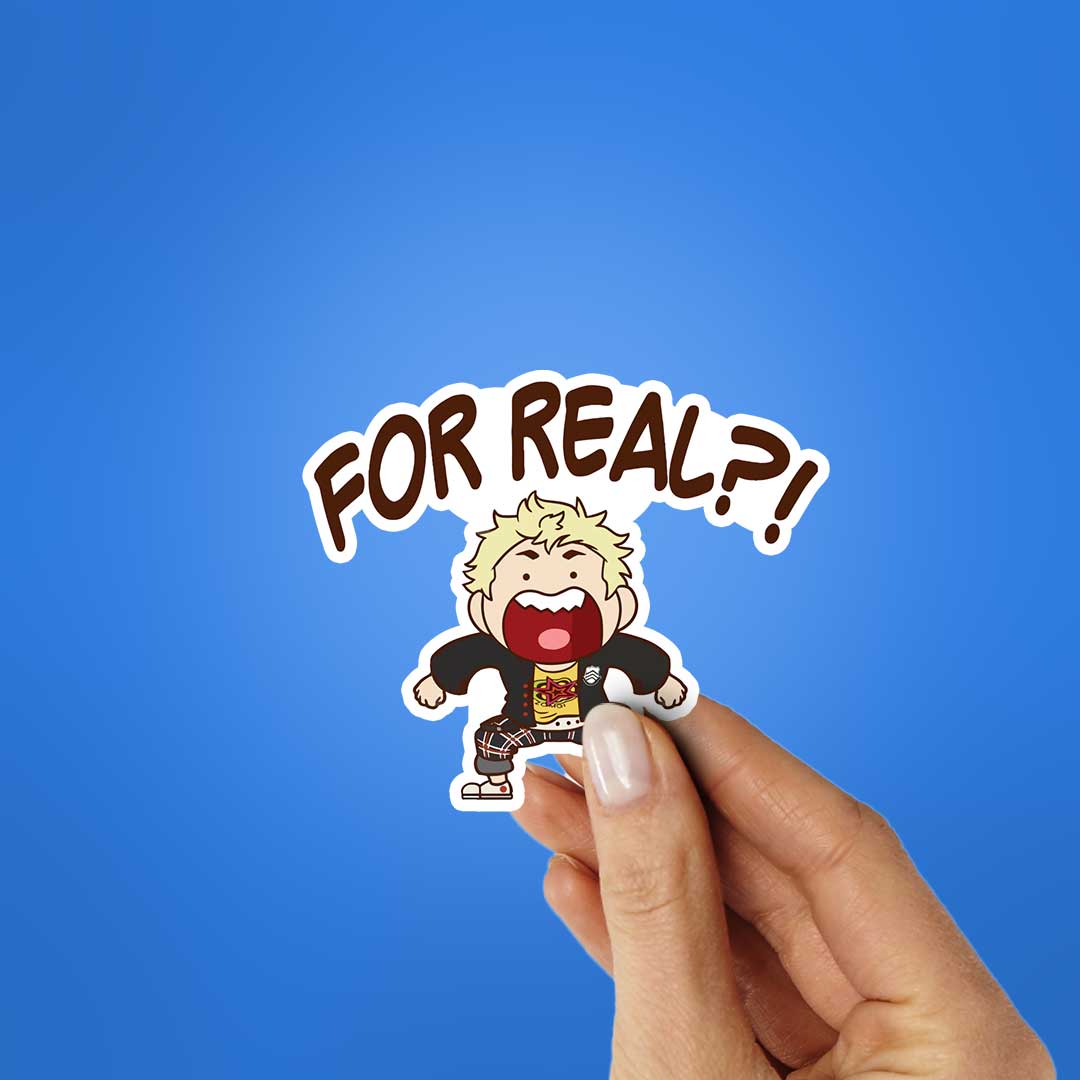 Ryuji For Real Sticker