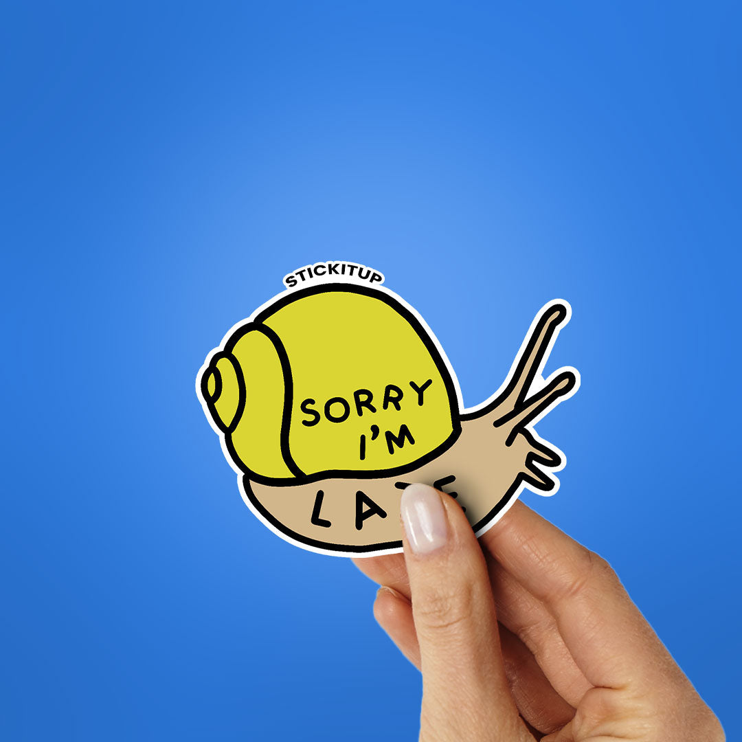 Sorry I'm Late 1.0 Sticker